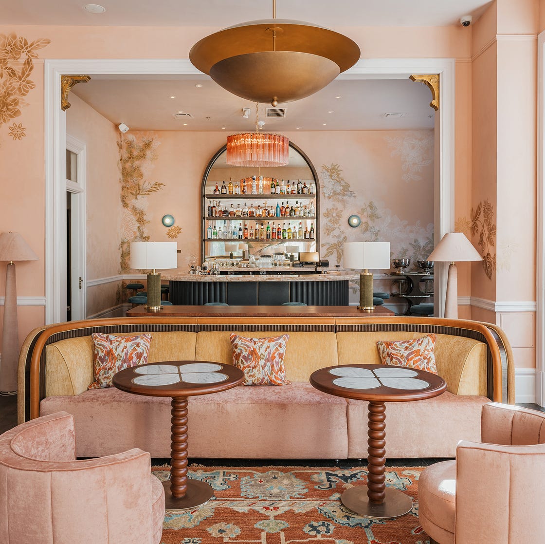 This Gorgeous New Hotel Is Pantone’s ‘Peach Fuzz’ Brought to Life